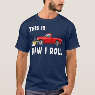 Schneepflug LKW T-Shirts Sonnenschneepflug