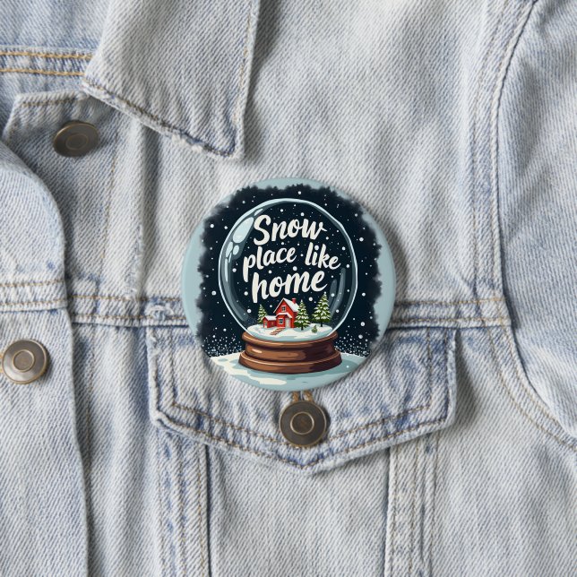 Schneeplatz wie Zuhause Button (Beispiel)