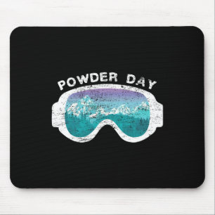 Schneepowder Day Snowboarden Mountain Sport Mousepad