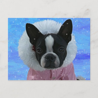 Schneeprinzess Postkarte