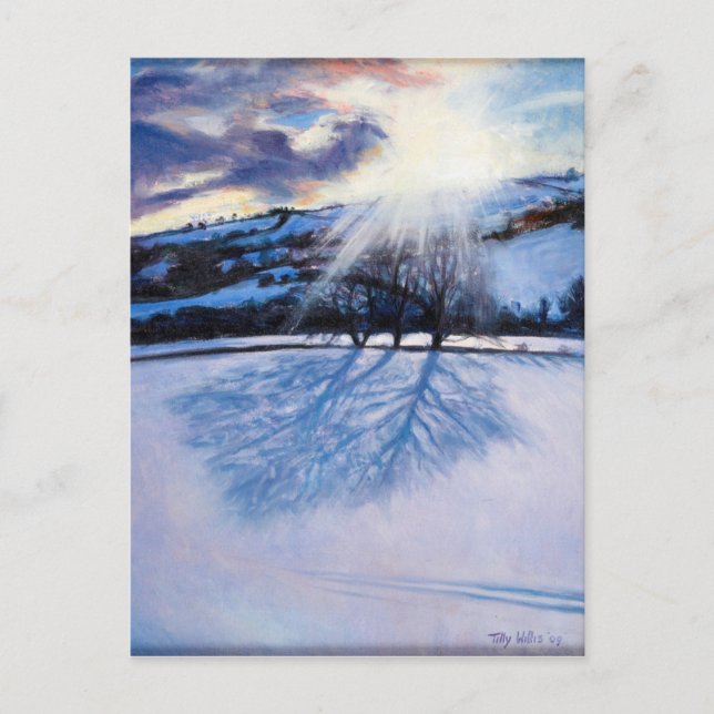 Schneeschatten 2009 postkarte (Vorderseite)