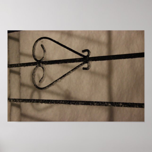 Schneeschatten Poster (Vorne)