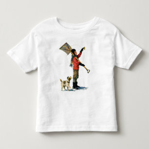 Schneeschieber Kleinkind T-shirt