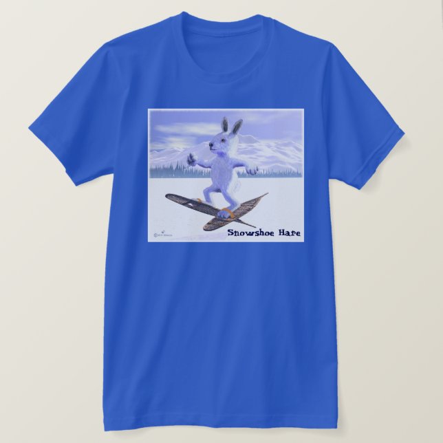 Schneeschuh T-Shirt (Design vorne)
