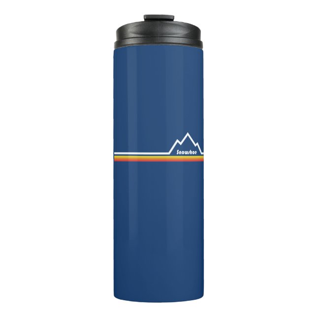 Schneeschuhberg Thermosbecher (Vorderseite)