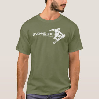 Schneeschuhberg West Virginia Snowboarder T-Shirt