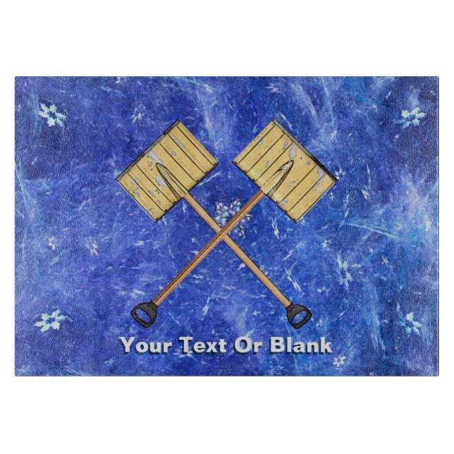 Schneeschuhgeschäft Schneidebrett (Vorderseite)