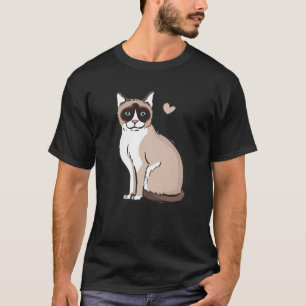 Schneeschuhkatze Funny T-Shirt