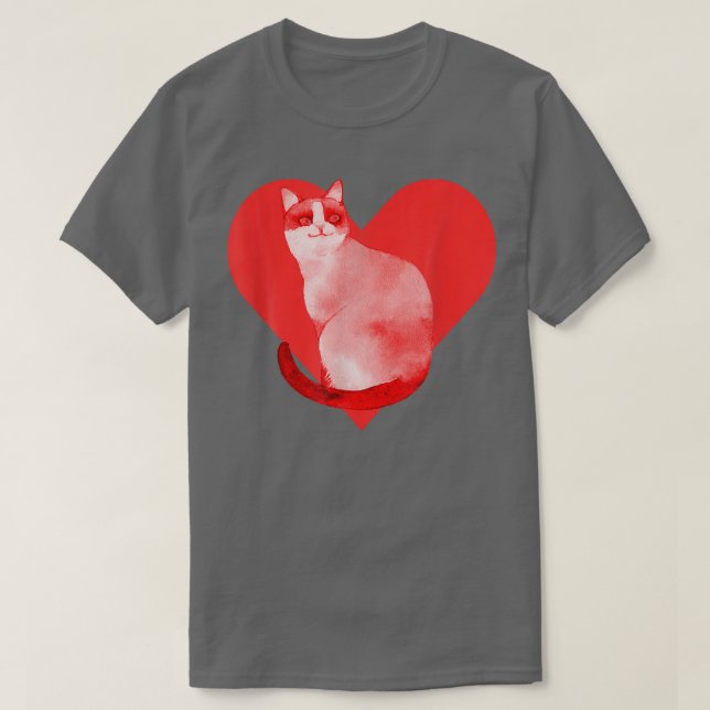 Schneeschuhkatze T-Shirt (Design vorne)
