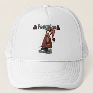 Schneeschuhpinguin-T - Shirt und -Geschenke Truckerkappe
