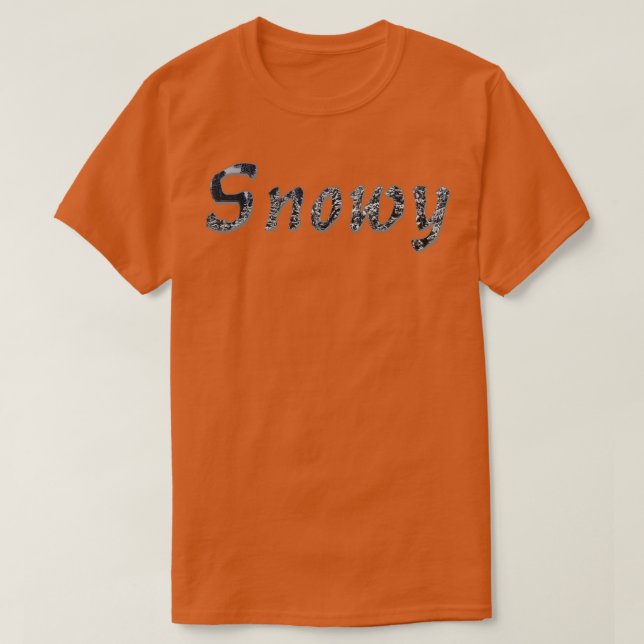 schneesicher T-Shirt (Design vorne)