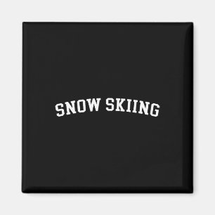 Schneeskifahren _1 magnet