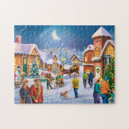Schneestadt Puzzle
