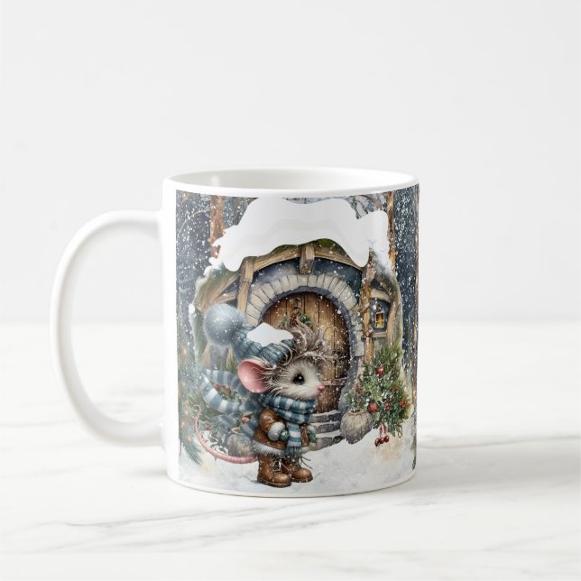 Schneestag Kaffeetasse (Links)