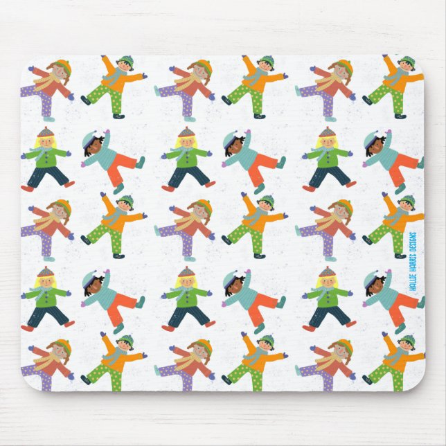 Schneestag Mousepad (Vorne)