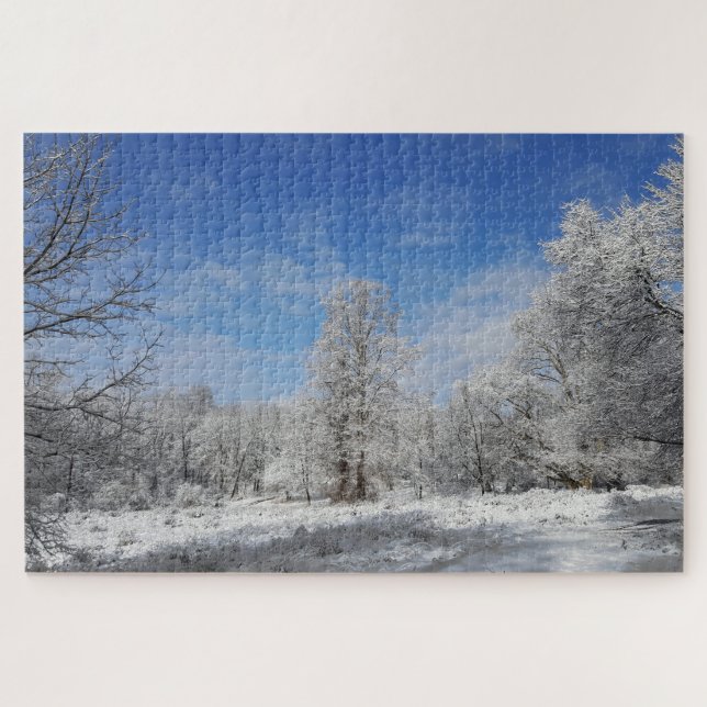 Schneestag Puzzle (Horizontal)