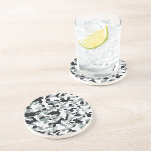 Schneestaub Getränkeuntersetzer