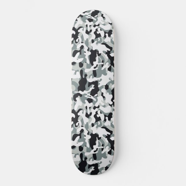 Schneestaub Skateboard (Vorderseite)