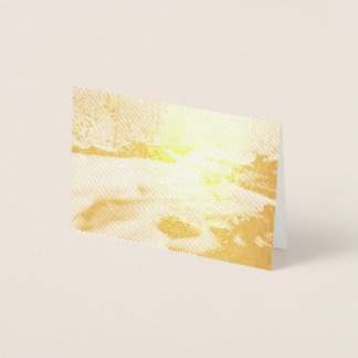 Schneestrom in den Smokies Folienkarte