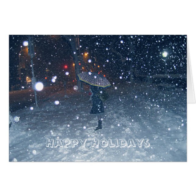 Schneesturm (Vorderseite (Horizontal))