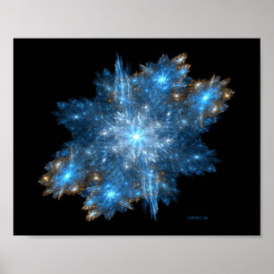 Schneesturm (10x8) poster