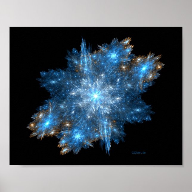 Schneesturm (10x8) poster (Vorne)