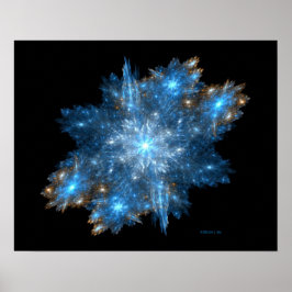 Schneesturm (20 x 16) poster