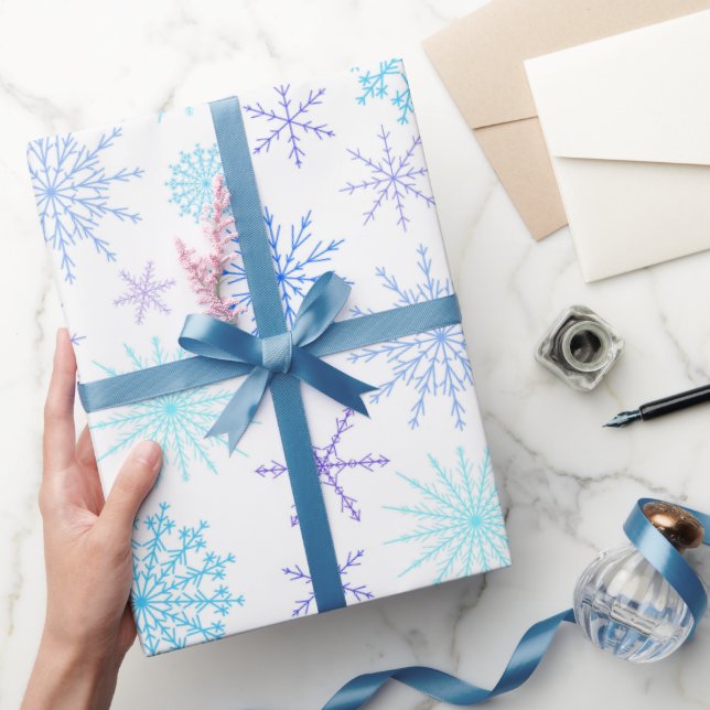 Schneesturm Geschenkpapier (Schenken)