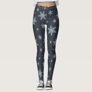 Schneesturm in der Nacht Leggings