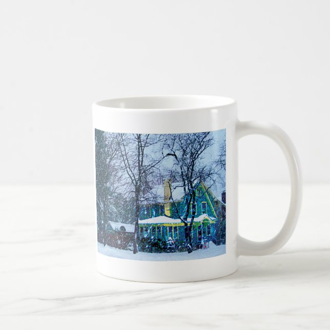 Schneesturm Kaffeetasse (Rechts)