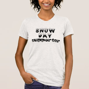 Schneestützer weicher T - Shirt Lehrmittel