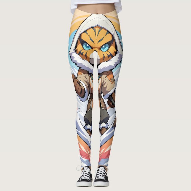 Schneesuchende Leggings (Vorderseite)