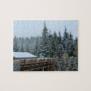 Schneeszene in Whistler Puzzle