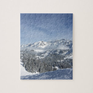 Schneeszene Puzzle