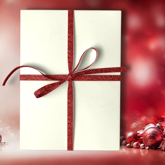 Schneetag Festtagscreme Geschenkpapier (Von Creator hochgeladen)