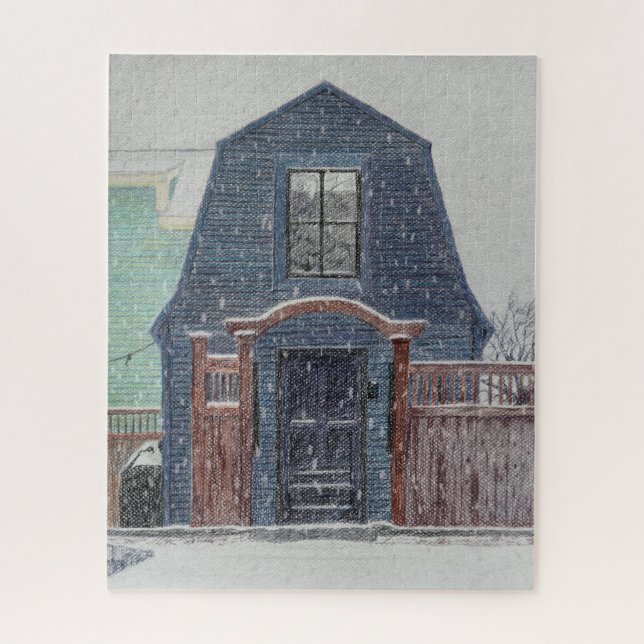 Schneetag  puzzle (Vertikal)