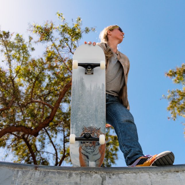 Schneetiger Skateboard (Außen 1)
