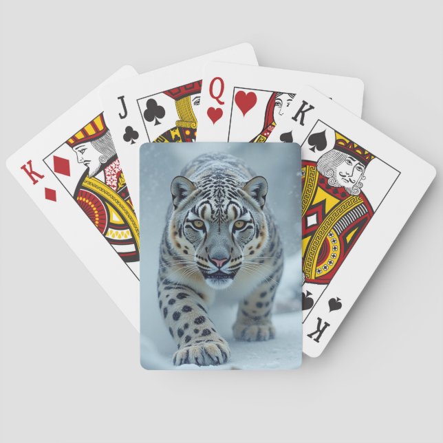 Schneetiger  spielkarten (Rückseite)