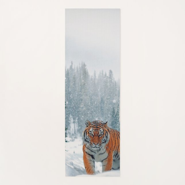 Schneetiger Yogamatte (Vorderseite)