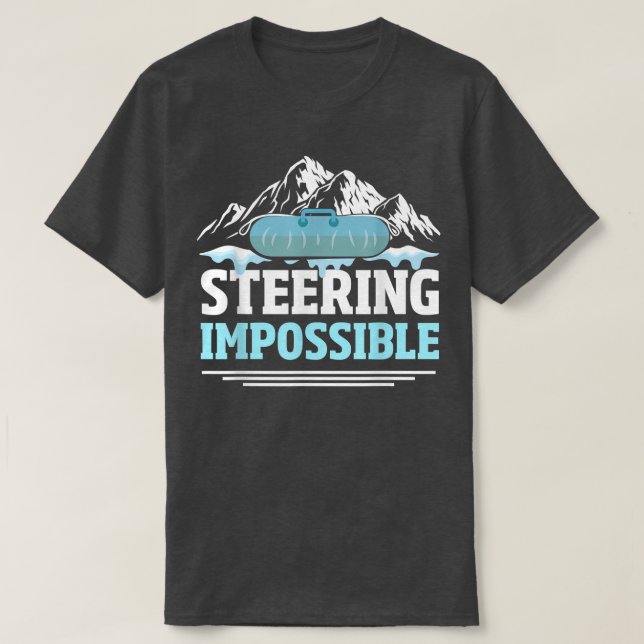 Schneetubing T-Shirt (Design vorne)
