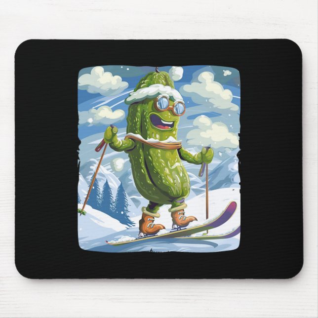 Schneeurlaub mit Langlaufen für Pickl Mousepad (Vorne)