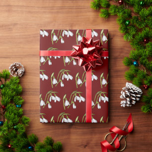 Schneeverfahren Geschenkpapier