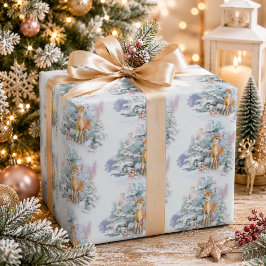 Schneeweihnachtsgebäck Geschenkpapier
