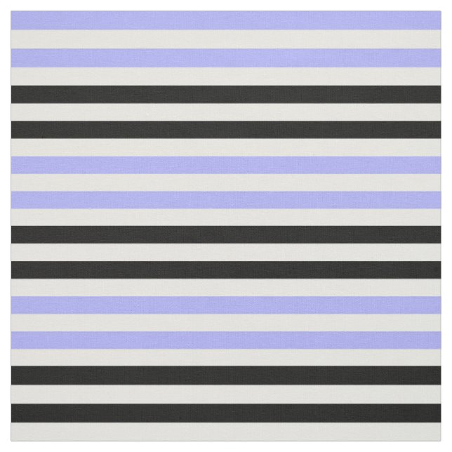 Schneeweiß, hellblau, schwarzer Stift Mitternacht Stoff (Muster)