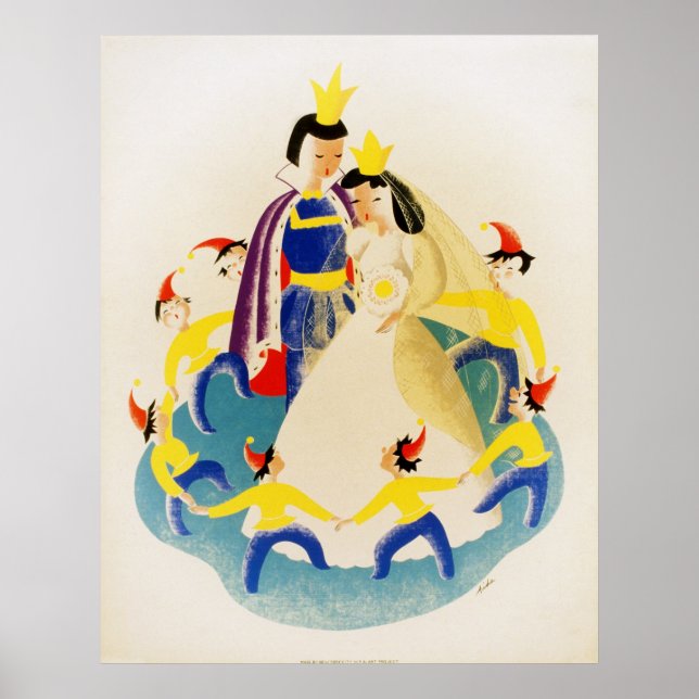 Schneeweiß und die sieben Zwerge Poster (Vorne)