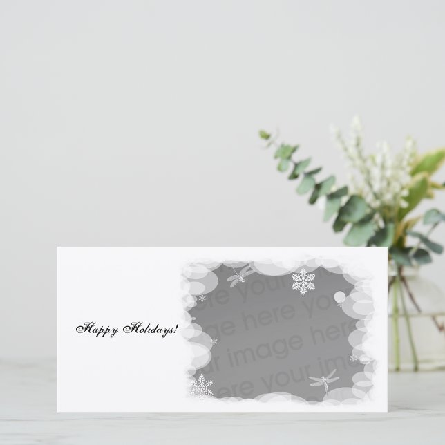 Schneeweiße Ferien! Feiertagskarte (Von Creator hochgeladen)