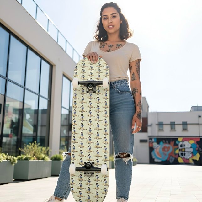 Schneeweiße Skateboard (Von Creator hochgeladen)