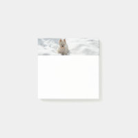Schneeweißer Westie Hund Foto Post-it Note Pad