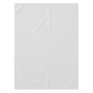 Schneeweißes Quiltmuster Tischdecke