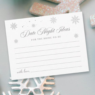 Schneewinter-Brautparty-Date-Night-Ideen Karte